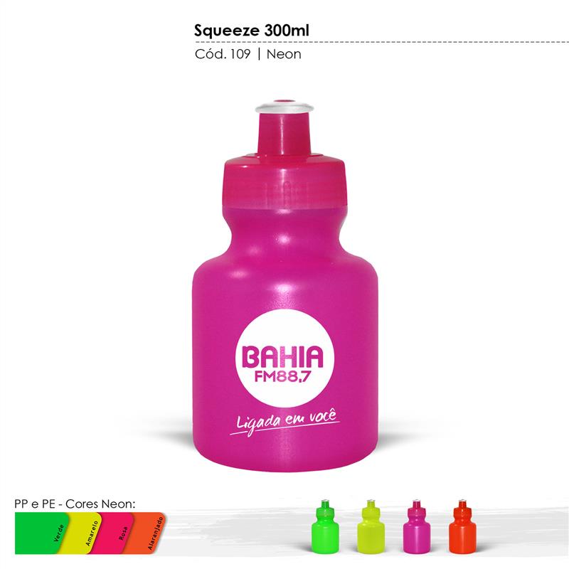 Squeeze 300ml Neon