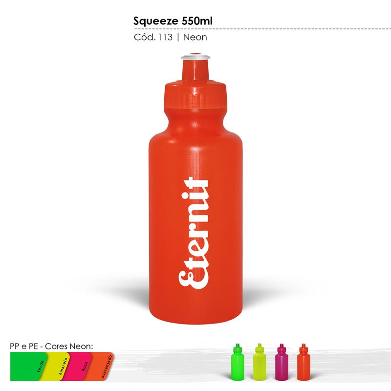 Squeeze 500ml Neon