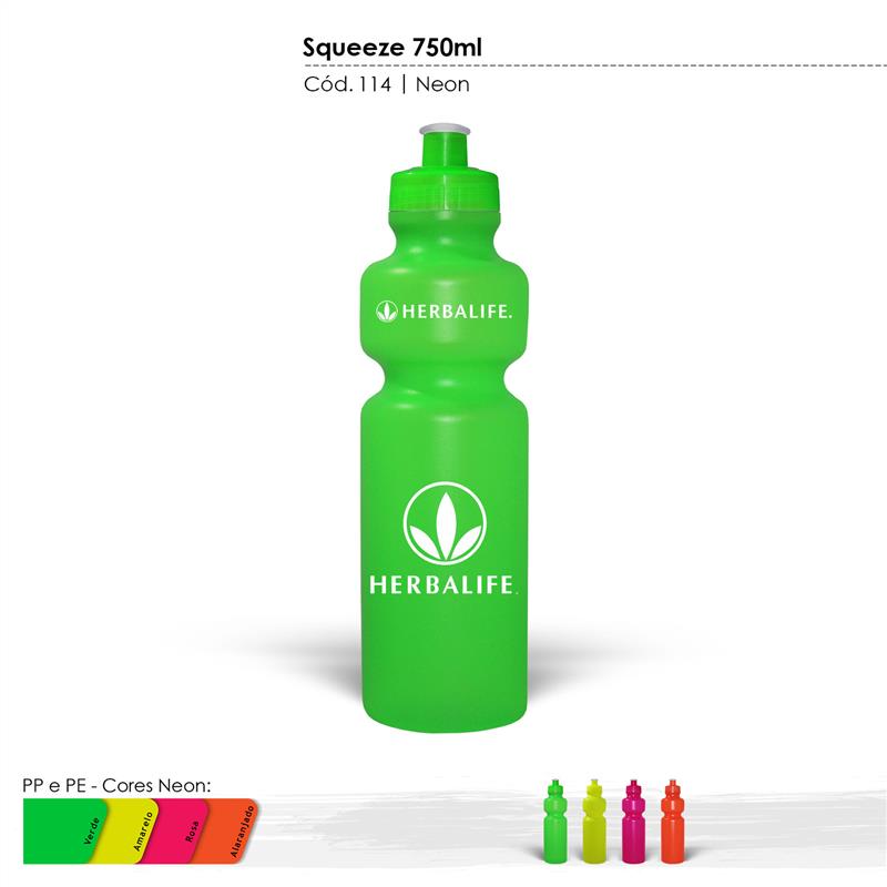 Squeeze 750ml Metalizado