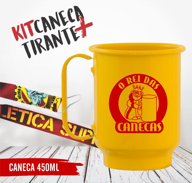 Kit Canecas de Alumnio e Cordes