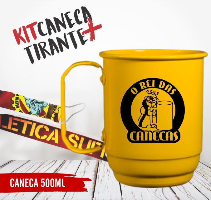 Kit Canecas de Alumnio e Cordes