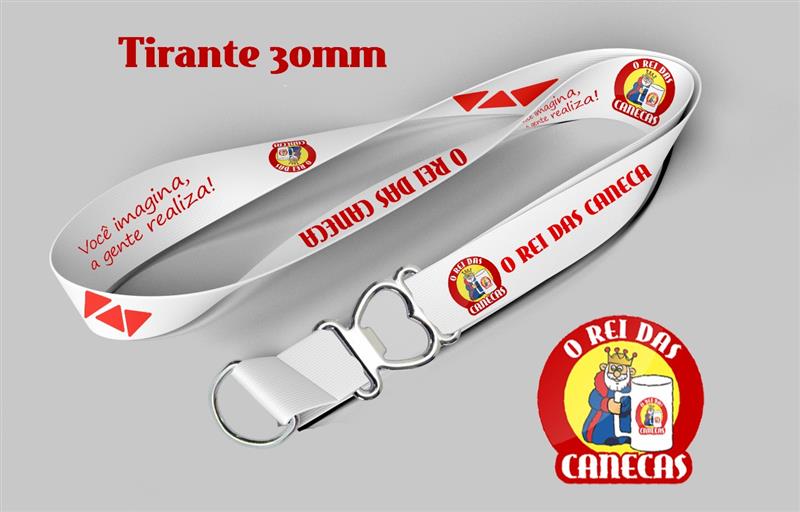 Cordo Para Caneca Personalizado - Abridor 30mm