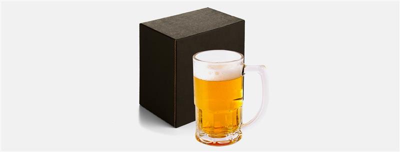 Caneca De Vidro Para Chopp / Cerveja - 340 Ml